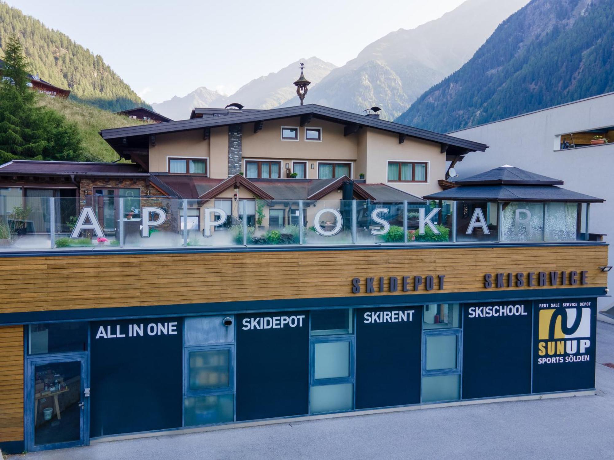 Appartement Oskar ゼルデン エクステリア 写真